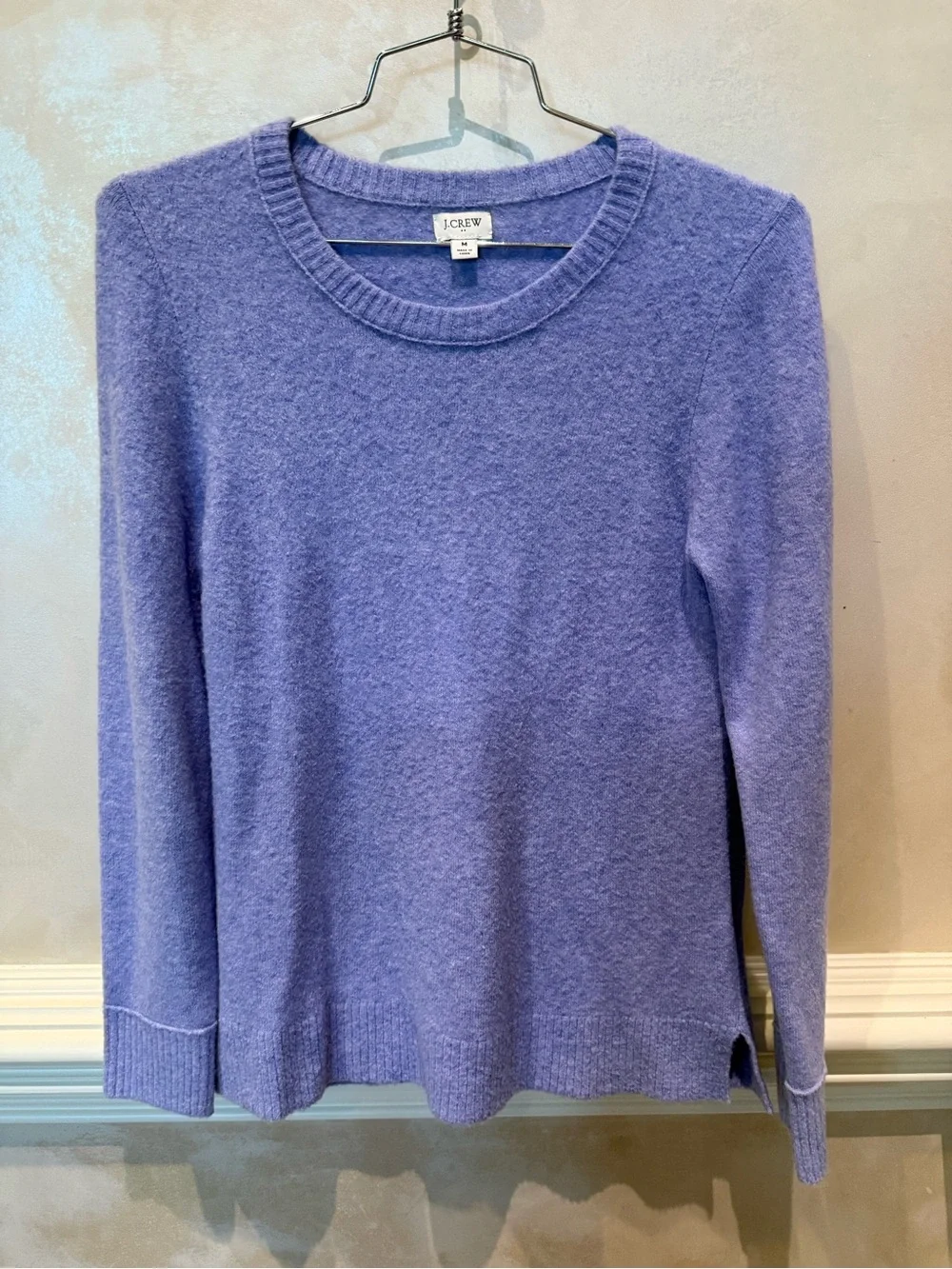 J. Crew Blue Crewneck Pullover Sweater